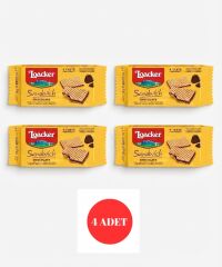 Loacker Sandwich Chocolate - Çikolatalı Krema Dolgulu Çıtır Gofret 25 g (4 ADET)