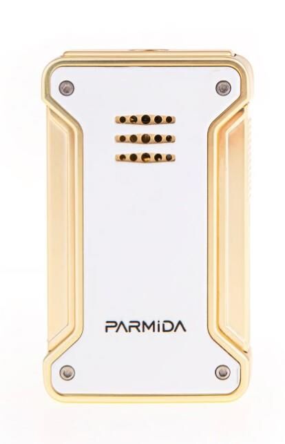 Parmida Tek Torch İri Puro Çakmağı Beyaz-Gold