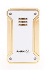 Parmida Tek Torch İri Puro Çakmağı Beyaz-Gold