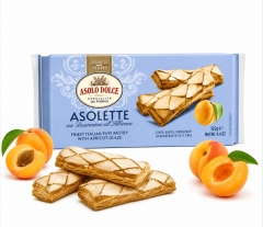 Asolo Dolce Asolette Puff Pastry - Şeker Kaplamalı Kayısı Soslu Milföy (2 ADET)