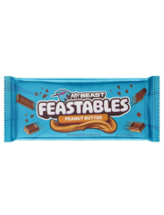 Mr Beast Feastables Peanut Butter - Milk Chocolate - Milk Crunch Sütlü Çikolata 3'lü Tadım Pakedi