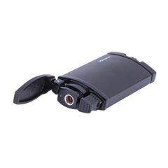 Parmida Tek Torch Pürmüz-Soft Flame Alev Puro Çakmağı Siyah