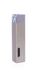 Metal Slim Puro Çakmağı - Rosegold Tek Torch Jet Alev