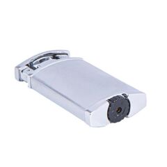 Silvio Monetti Tek Torch Pürmüz-Soft Flame Alev Puro Çakmağı Parlak Krom