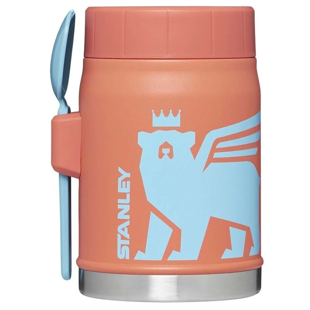 Stanley The Wild Imagination Vakumlu Çocuk Yemek Termosu 0.40 Lt - Turuncu