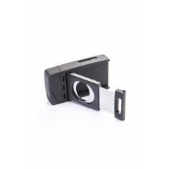 Parmida Black Crackle Çift Torch Pürmüz Puro Çakmağı S-Cut Puro Makası