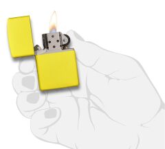Zippo Classic Sarı Çakmak