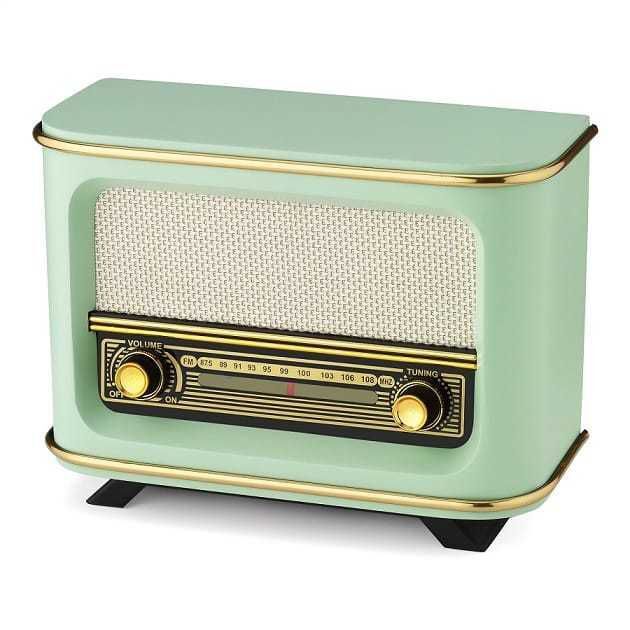 Retro Nostaljik Tasarım Ahşap Radyo