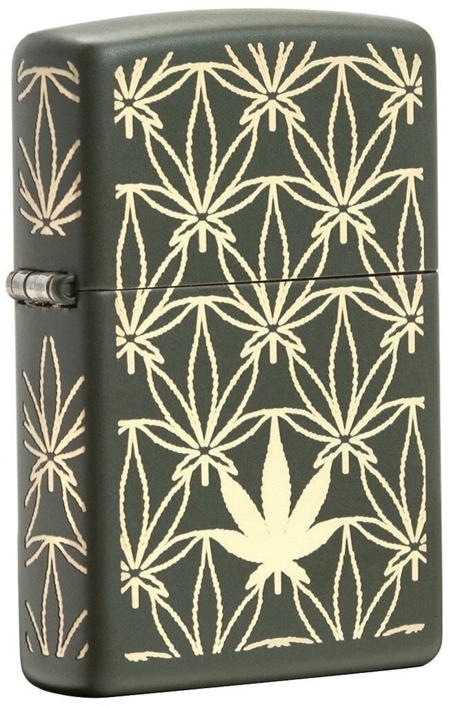 Zippo All Around Leaf Design Çakmak