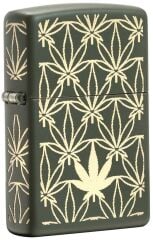 Zippo All Around Leaf Design Çakmak
