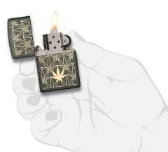 Zippo All Around Leaf Design Çakmak