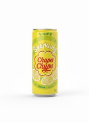 Chupa Chups Sparkling Lemon Flavour - Limon Aromalı Gazlı İçecek 330 ml