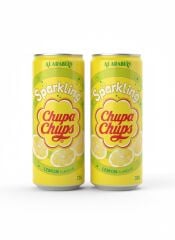 Chupa Chups Sparkling Lemon Flavour - Limon Aromalı Gazlı İçecek 330 ml (2 ADET)