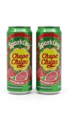 Chupa Chups Sparkling Watermelon Flavour - Karpuz Aromalı Gazlı İçecek 330 ml (2 ADET)