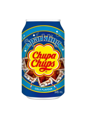 Chupa Chups Sparkling Cola Flavour - Kola Aromalı Gazlı İçecek 345 ml