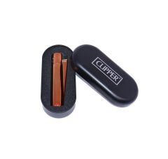 Clipper Özel Kutusunda Metal Çakmak - Koyu Rose Gold Parlak (Polish Dark Rose Gold)