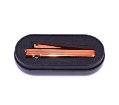 Clipper Özel Kutusunda Metal Çakmak - Koyu Rose Gold Parlak (Polish Dark Rose Gold)