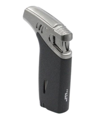 Silvio Monetti Tek Torch Pürmüz Pipo-Puro Çakmağı Siyah