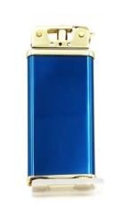 Silvio Monetti Retro Slim Benzinli Çakmak Mavi