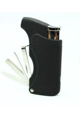 Silvio Monetti Tek Torch Profesyonel Pipo Çakmağı Siyah