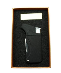 Silvio Monetti Tek Torch Profesyonel Pipo Çakmağı Siyah