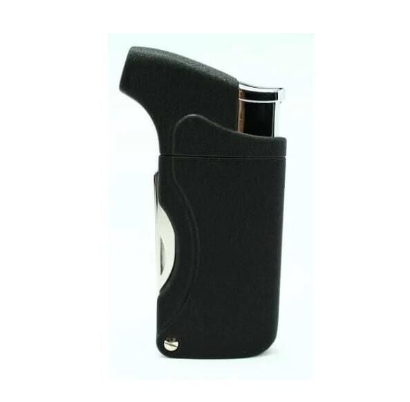 Silvio Monetti Tek Torch Profesyonel Pipo Çakmağı Siyah