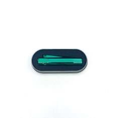 Clipper Özel Kutusunda Metal Çakmak - Metalik Turkuaz Parlak (Polish Metal Turquoise)