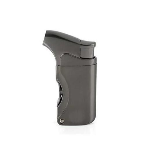 Silvio Monetti Tek Torch Profesyonel Pipo Çakmağı Gunmetal