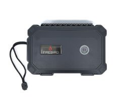 Firebird Darbeye Dayanıklı Dahili Nem Ölçerli Seyahat Tipi Humidor