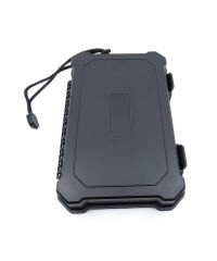 Firebird Darbeye Dayanıklı Dahili Nem Ölçerli Seyahat Tipi Humidor