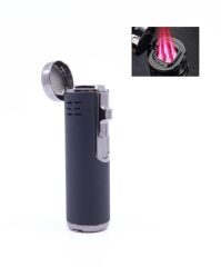 Parmida Siyah 4 Torch Jet Flame Puro Çakmağı