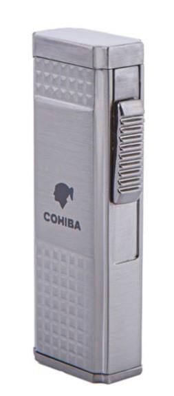 Cohiba Çift Torch Pürmüzlü Puro Çakmağı Gunmetal