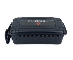 Firebird Su Geçirmez ve Darbeye Dayanıklı 5'li Seyahat Tipi Puro Humidoru - Siyah