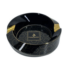Firebird Black & Gold Seramik Puro Küllüğü - 2 Bölmeli Özel Tasarım