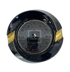 Firebird Black & Gold Seramik Puro Küllüğü - 2 Bölmeli Özel Tasarım