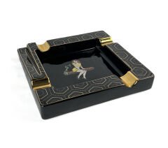 FireBird Lüks Seramik Puro Küllüğü - Gold Detaylı Retro Pin-Up