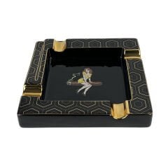 FireBird Lüks Seramik Puro Küllüğü - Gold Detaylı Retro Pin-Up