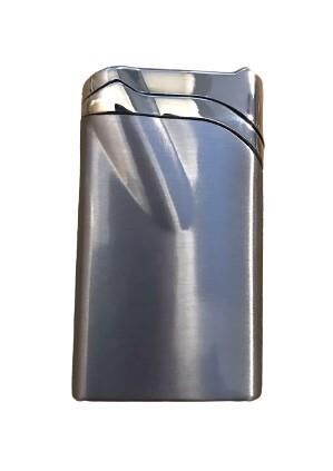 Aomai Tek Torch Pürmüzlü Puro Çakmağı Parlak Krom