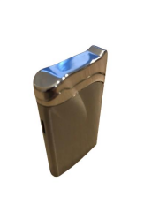 Aomai Tek Torch Pürmüzlü Puro Çakmağı Parlak Krom