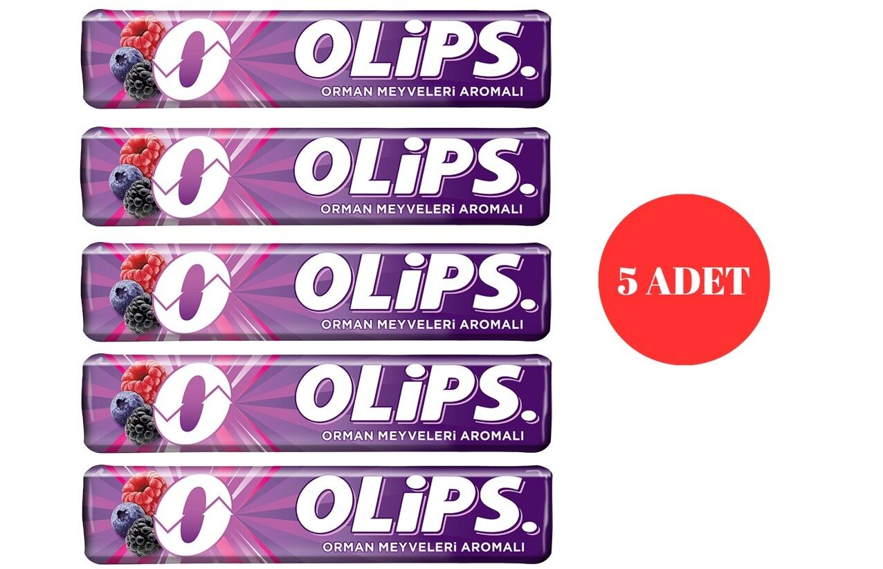 Olips Orman Meyveleri Aromalı Bonbon Şekerleme 28 g (5 ADET)