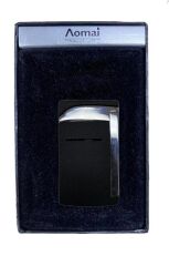 Aomai Tek Torch Pürmüzlü Puro Çakmağı Siyah