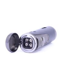 Parmida 4 Torch Puro Çakmağı Siyah