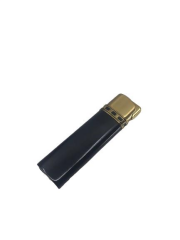 Aomai Slim Tek Torch Pürmüzlü Puro Çakmağı Siyah-Gold