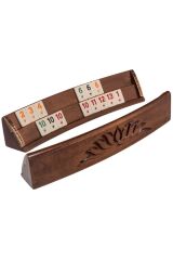 Oval Ceviz Okey Takımı