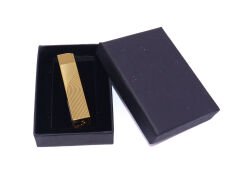 Metal Slim Puro Çakmağı - Gold Tek Torch Jet Alev