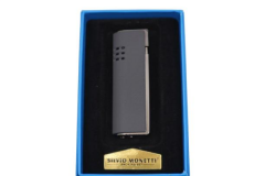 Silvio Monetti Tek Torch Pürmüz Puro Çakmağı Füme - Gunmetal