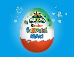 Kinder Surprise Maxi Natoons Dev Sürpriz Yumurta 100 g