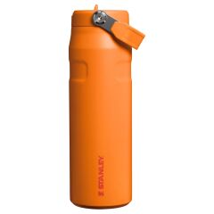 Stanley The IceFlow Bottle Flip Straw Pipetli Termos 2.0 0.7 L - (24 OZ) Goldenrod Coral