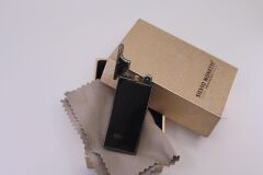 Silvio Monetti Soft Flame Benzinli Çakmak Ice Black