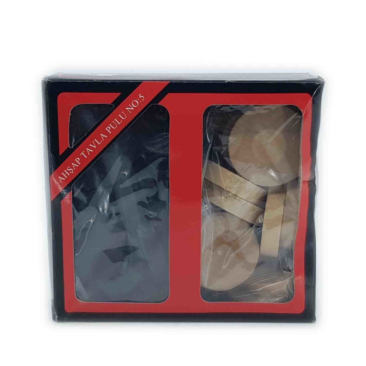 Ahşap Tavla Pulu No:5